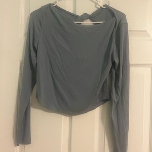 lululemon twist-back yoga long sleeve